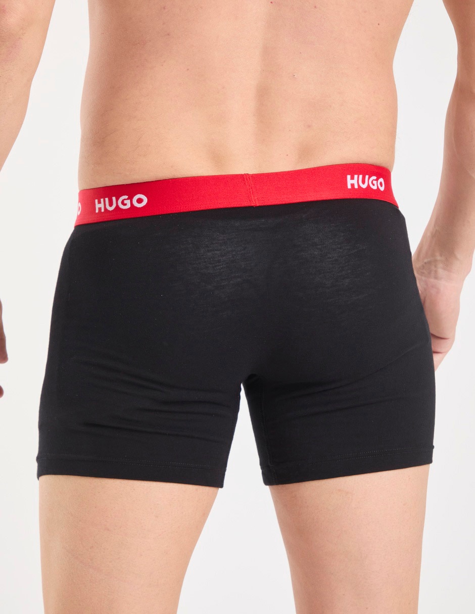 Bóxer Trunk Hugo De Algodón Para Hombre 3 Piezas (Si Aplica)