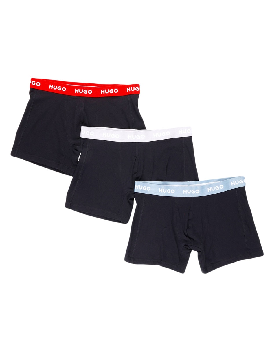 Bóxer Trunk Hugo De Algodón Para Hombre 3 Piezas (Si Aplica)