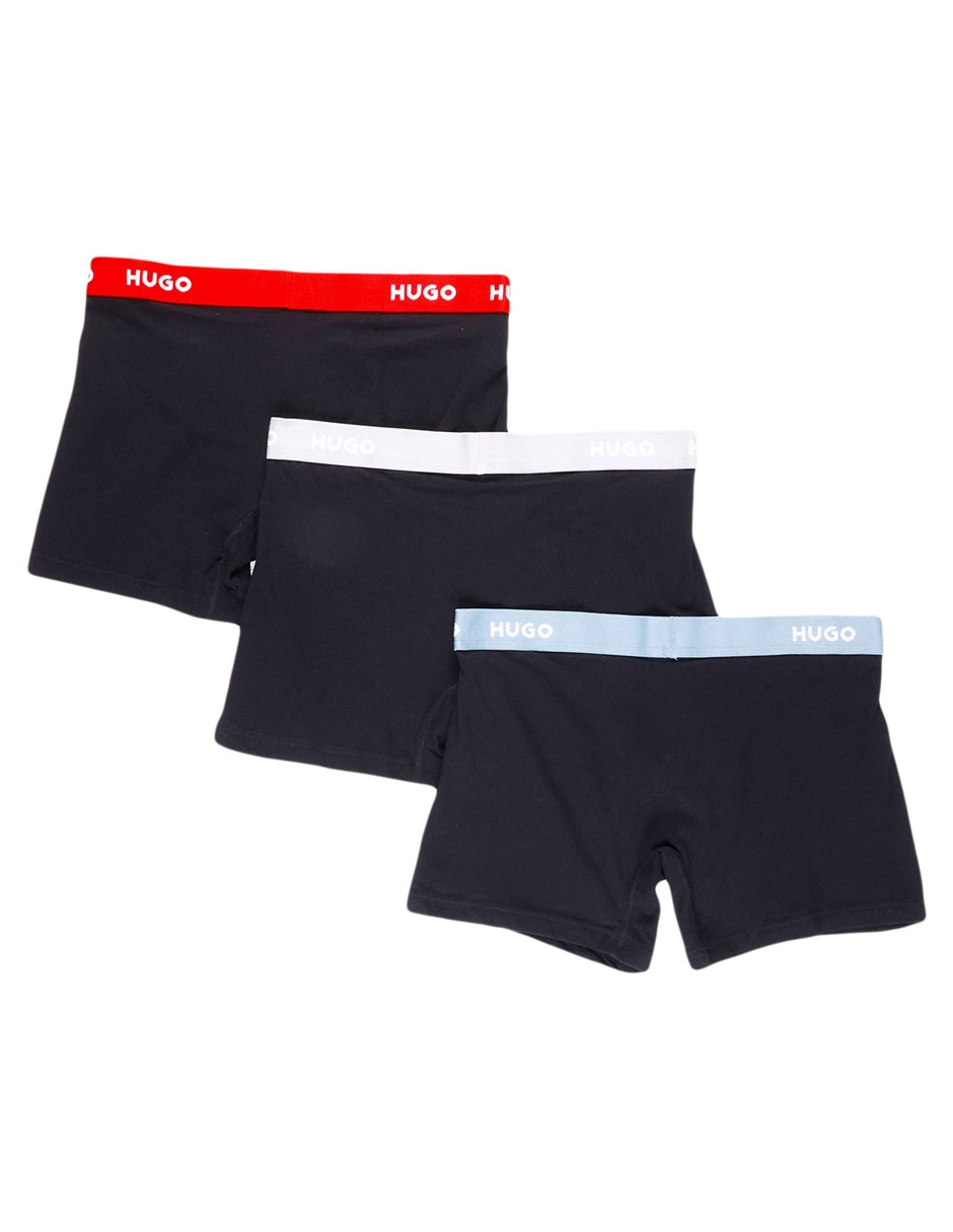 Bóxer Trunk Hugo De Algodón Para Hombre 3 Piezas (Si Aplica)