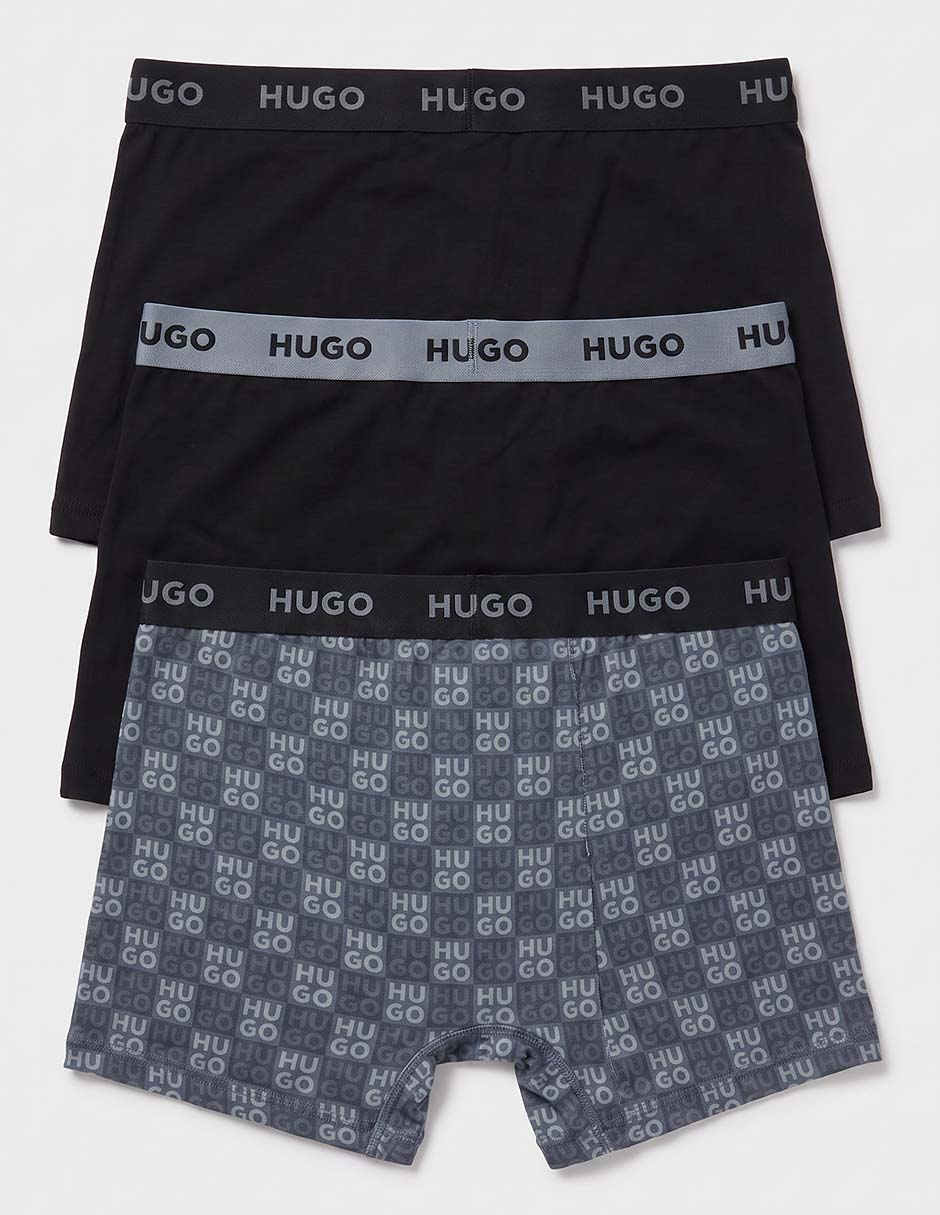 Set bóxer brief hugo de algodón para hombre 3 piezas