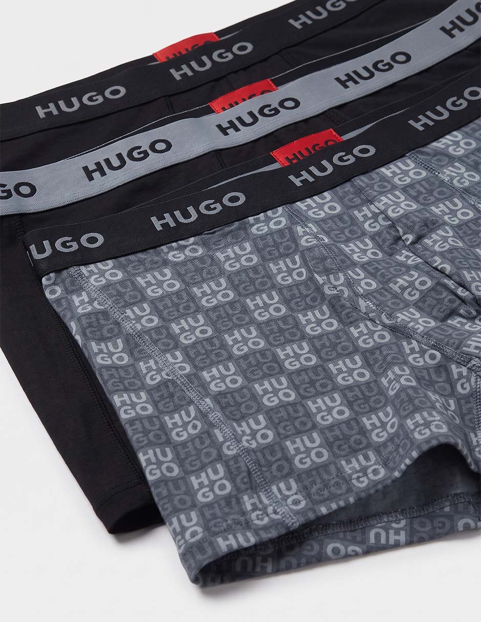 Set bóxer brief hugo de algodón para hombre 3 piezas