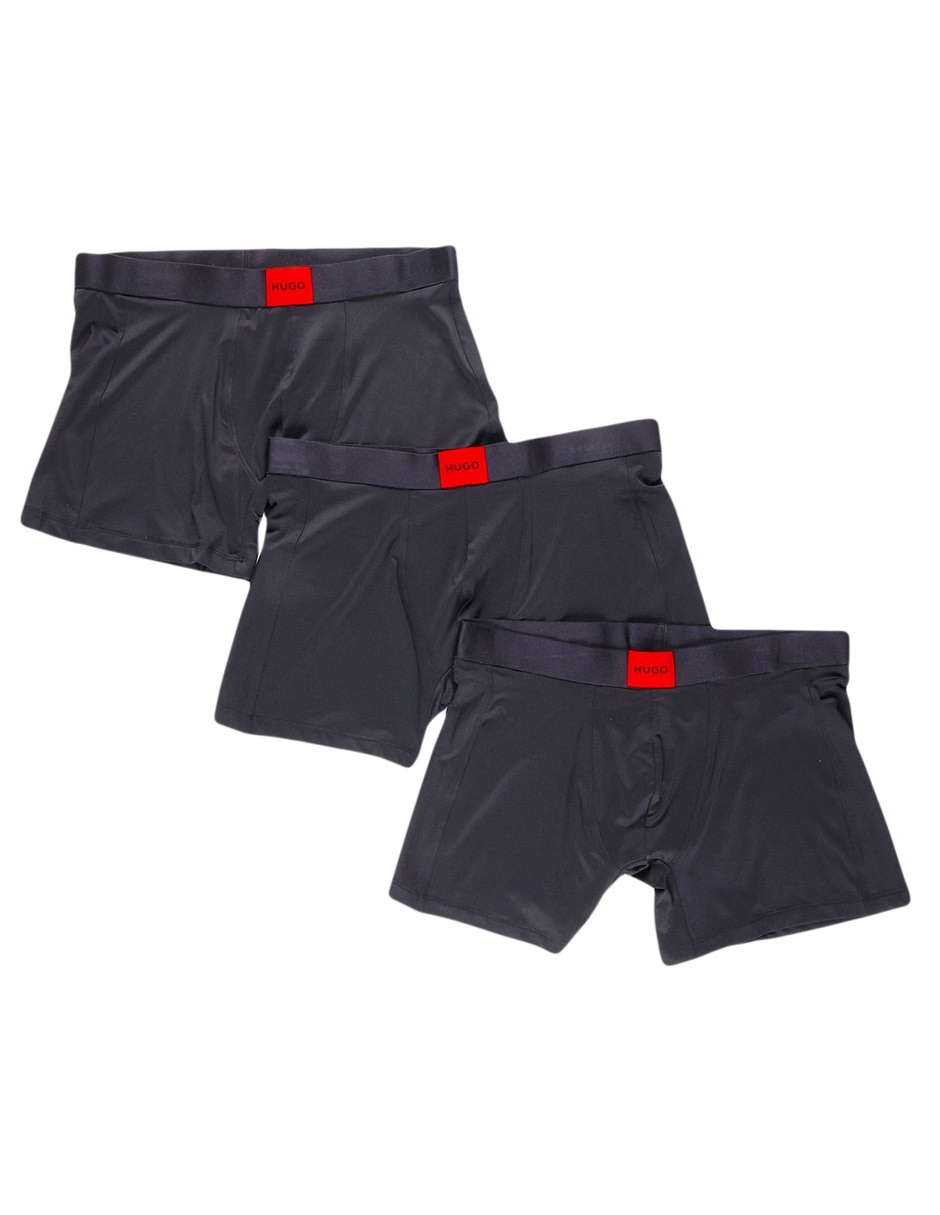 Bóxer Trunk Hugo De Algodón Para Hombre 3 Piezas (Si Aplica)
