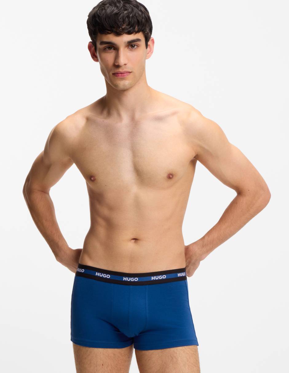 Set bóxer trunk de algodón para hombre 3 piezas Set bóxer trunk de algodón para hombre 3 piezas