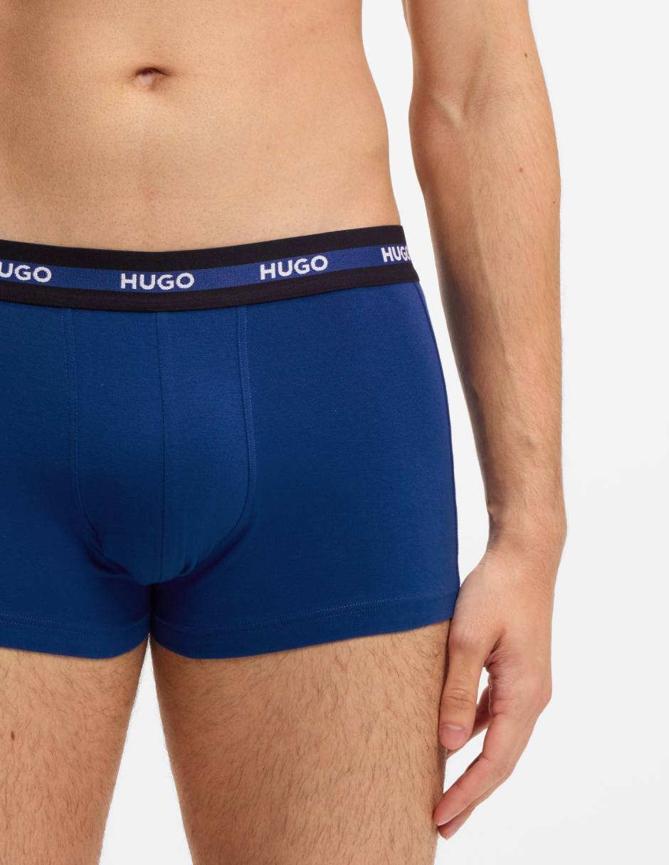 Set de bóxer trunk de algodón para hombre 5