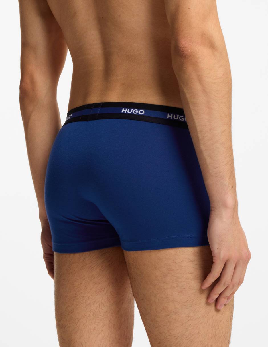Set de bóxer trunk de algodón para hombre 4