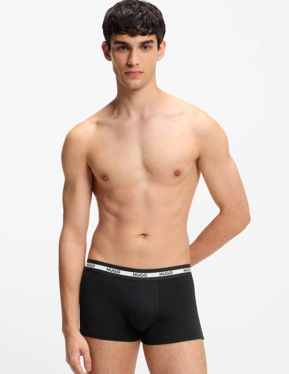 Set de bóxer trunk de algodón para hombre 2