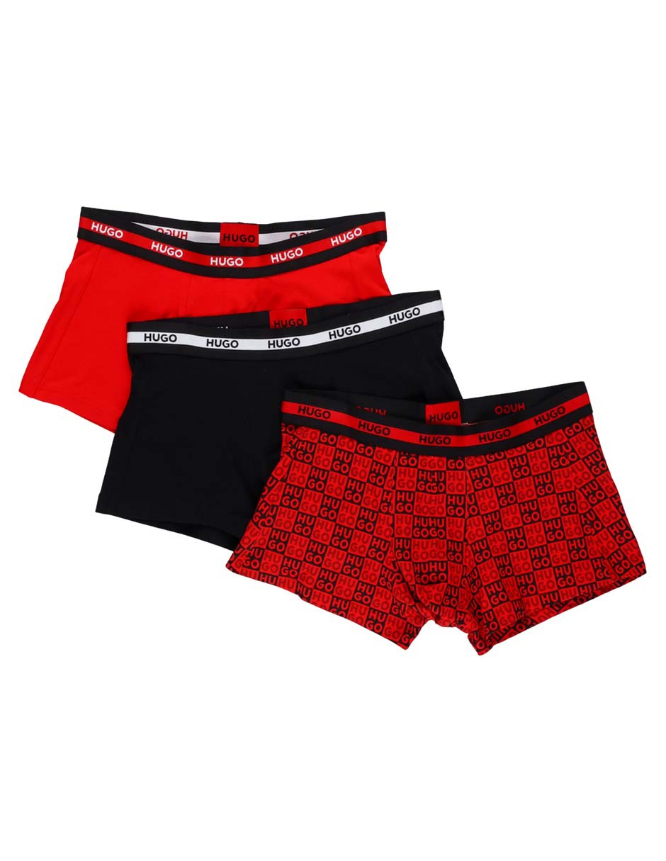 Set de bóxer trunk de algodón para hombre 2