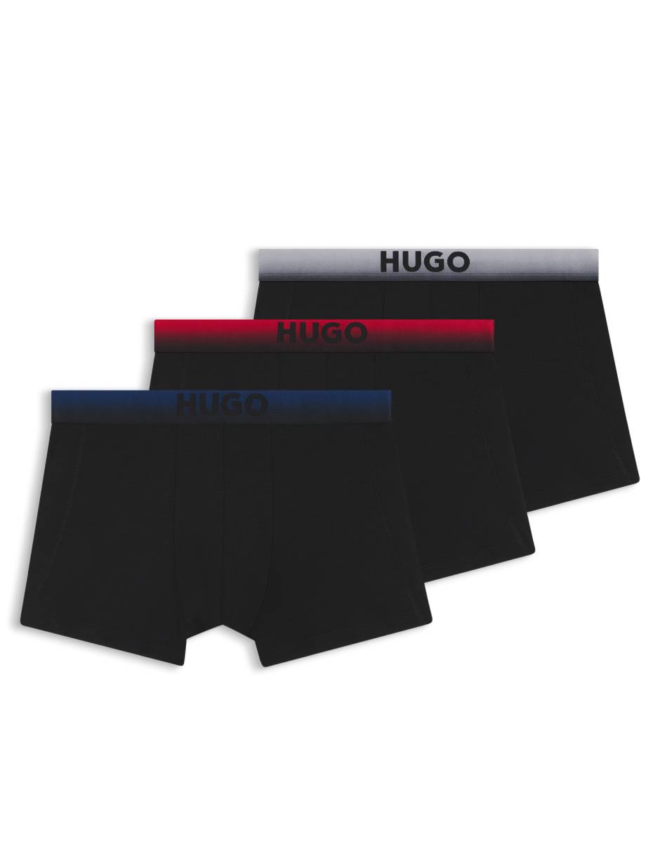 Bóxer trunk de algodón para hombre 3 piezas 2