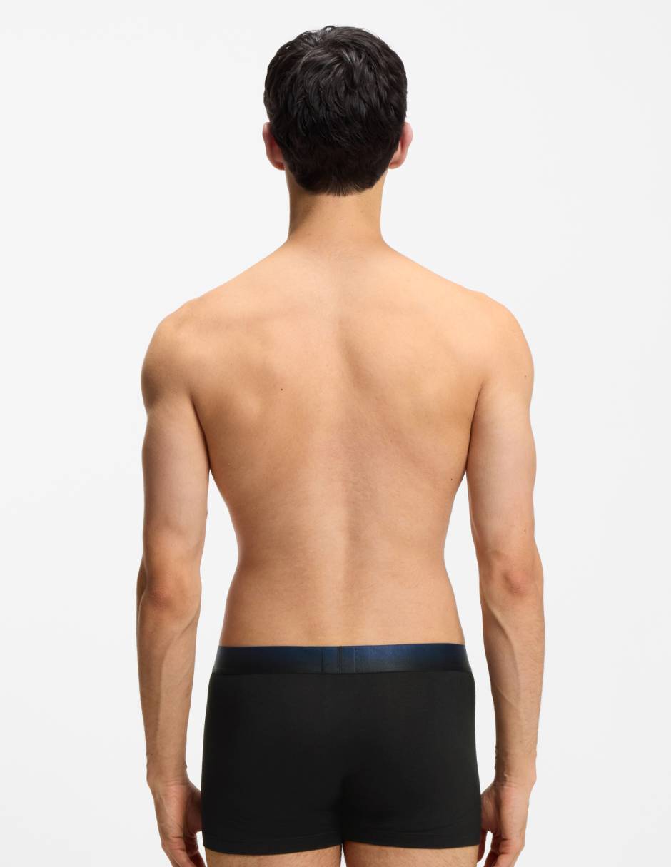 Bóxer trunk de algodón para hombre 3 piezas 7