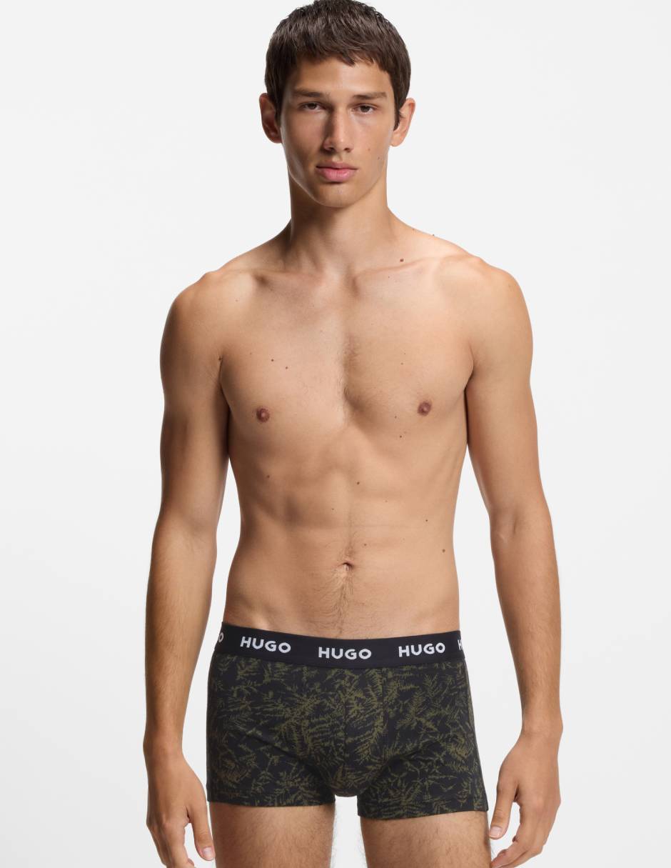 Set de bóxer trunk de algodón para hombre Set de bóxer trunk de algodón para hombre