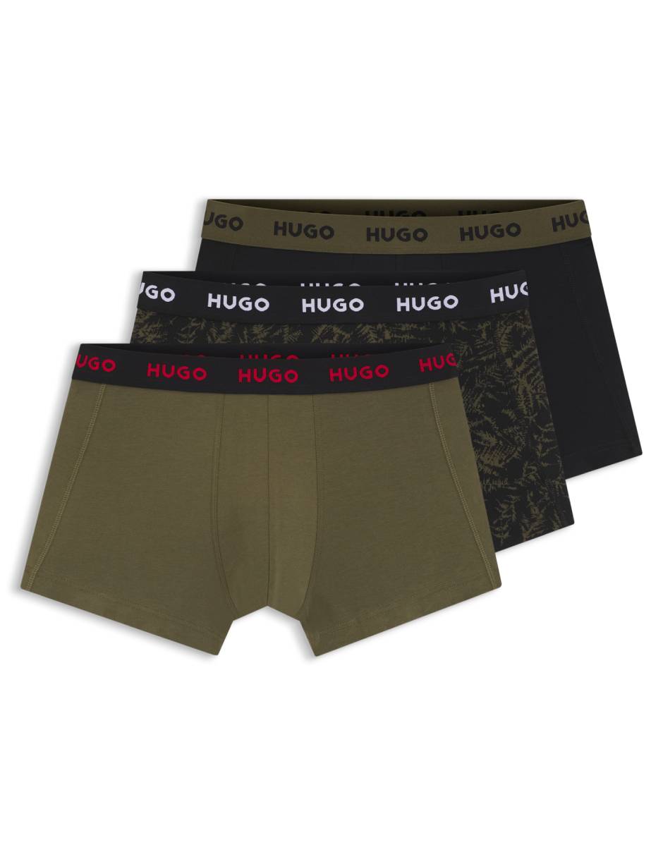Set de bóxer trunk de algodón para hombre 6