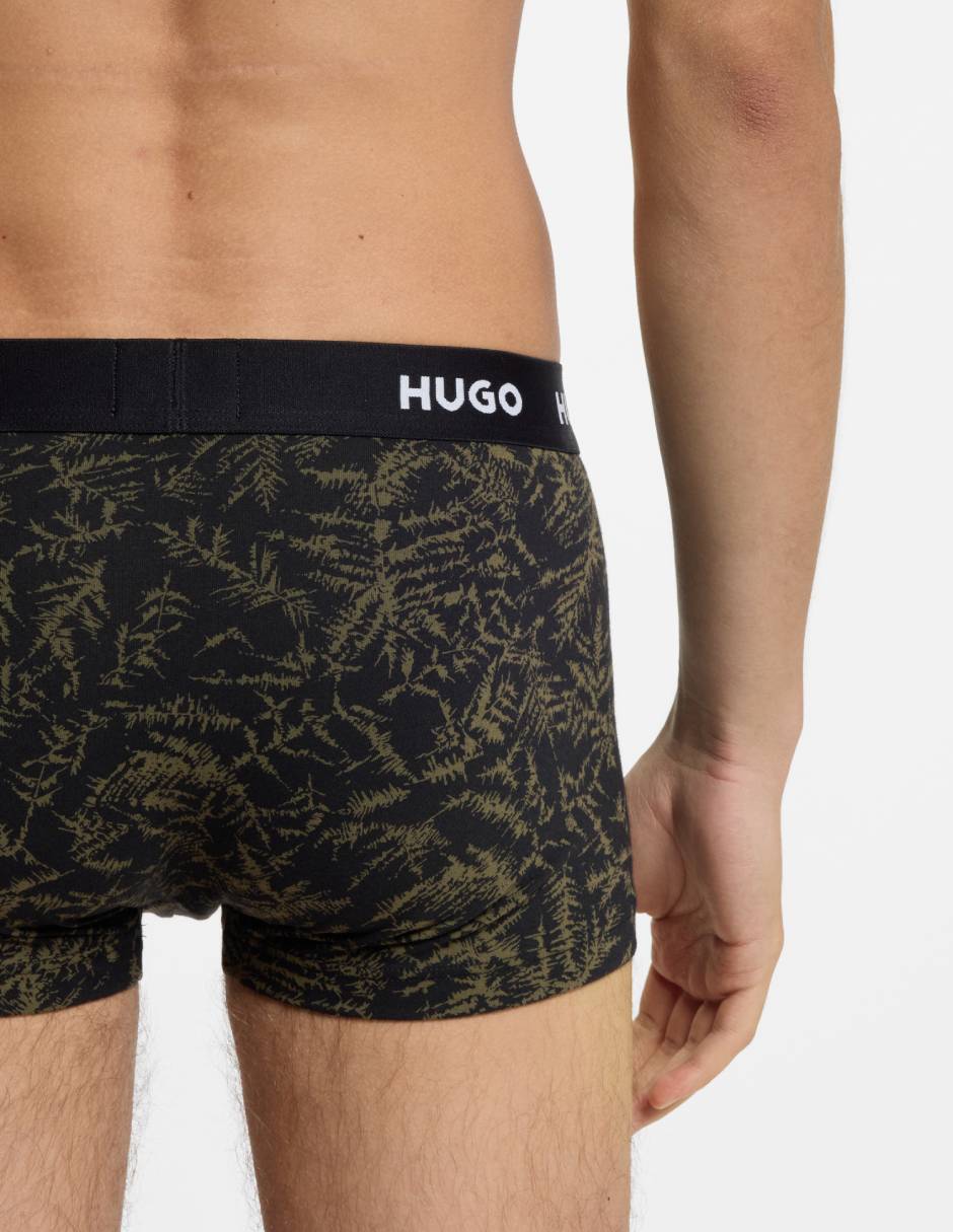 Set de bóxer trunk de algodón para hombre 4