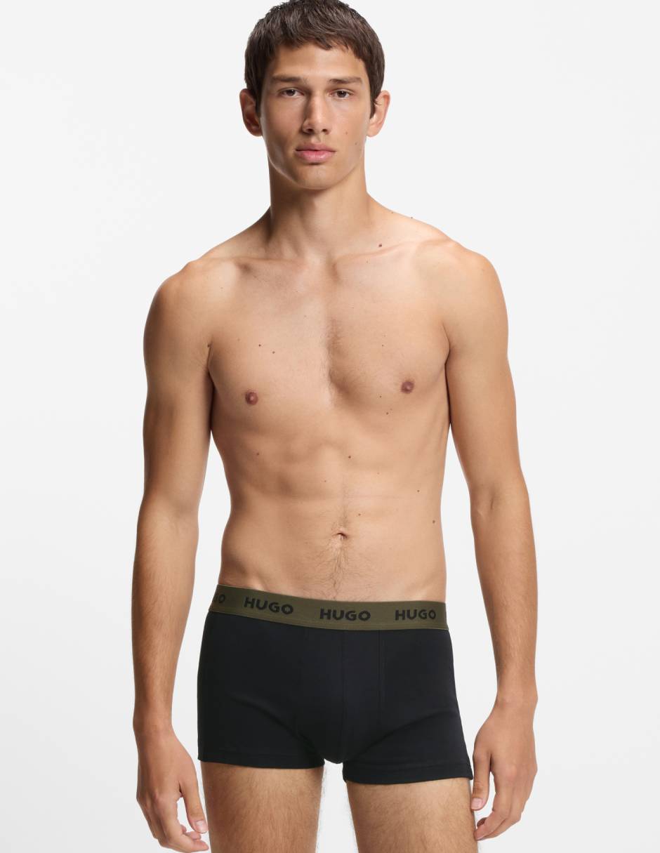 Set de bóxer trunk de algodón para hombre 2
