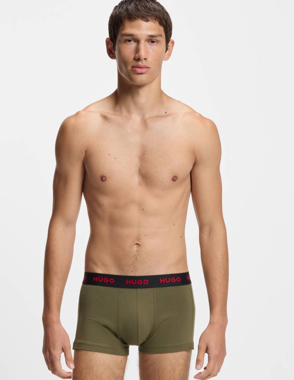 Set de bóxer trunk de algodón para hombre 7