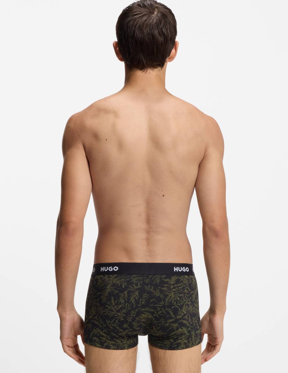 Set de bóxer trunk de algodón para hombre 3