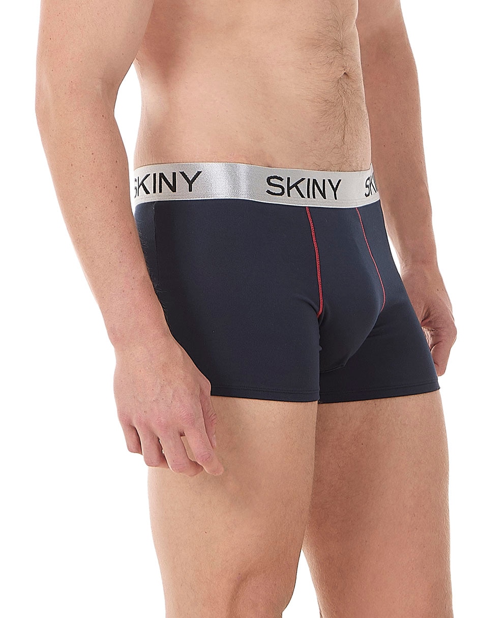 Set bóxer Skiny de algodón para hombre 3 piezas