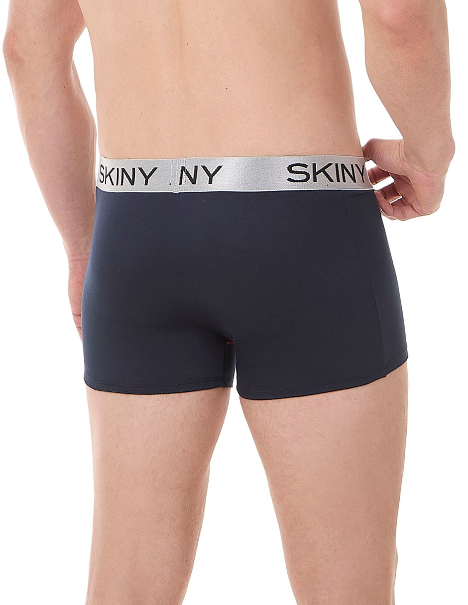 Set bóxer Skiny de algodón para hombre 3 piezas