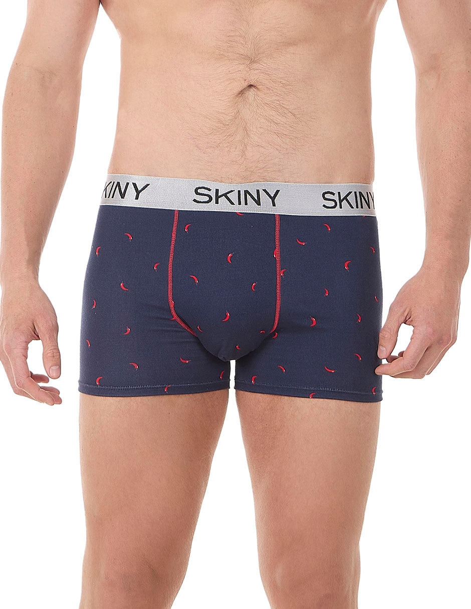 Set bóxer Skiny de algodón para hombre 3 piezas