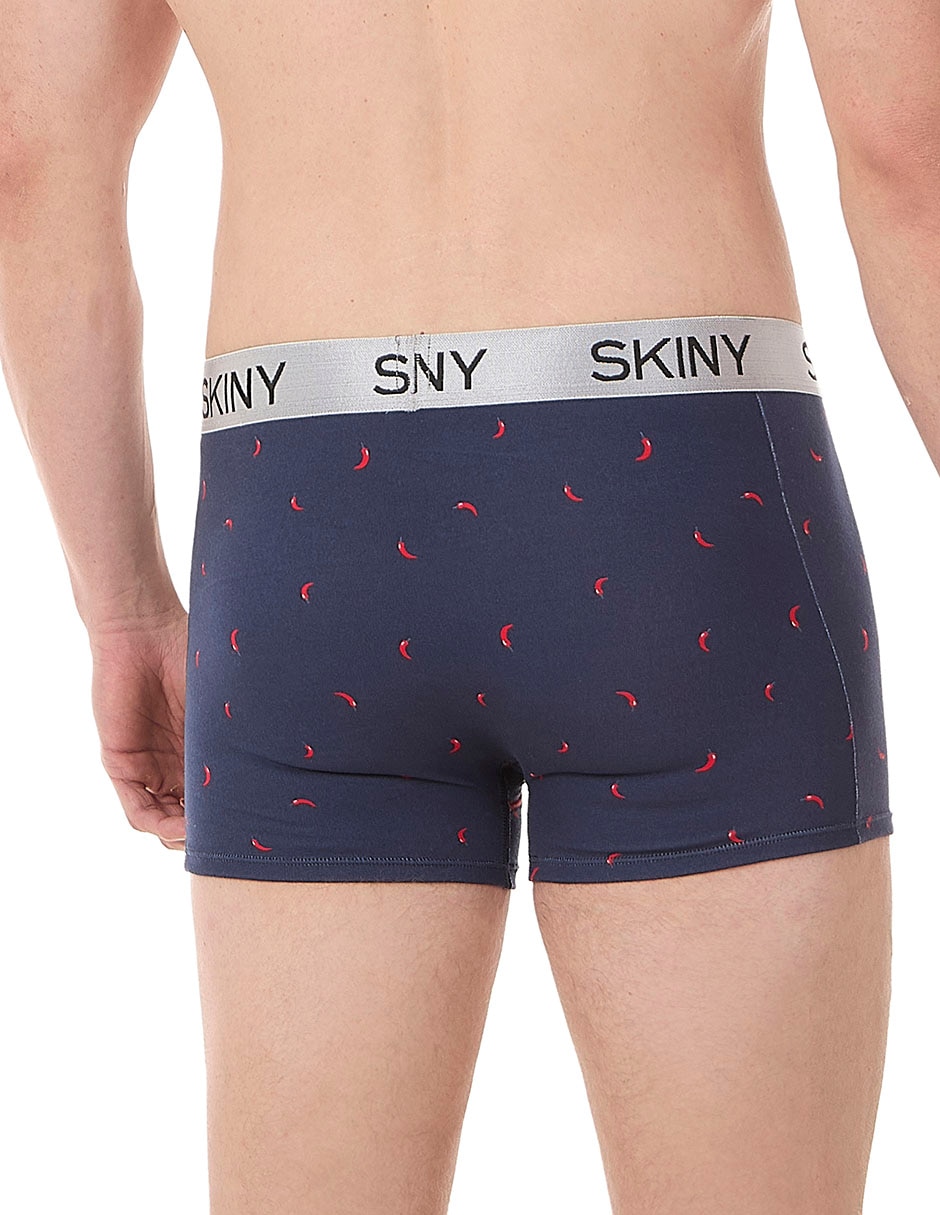 Set bóxer Skiny de algodón para hombre 3 piezas