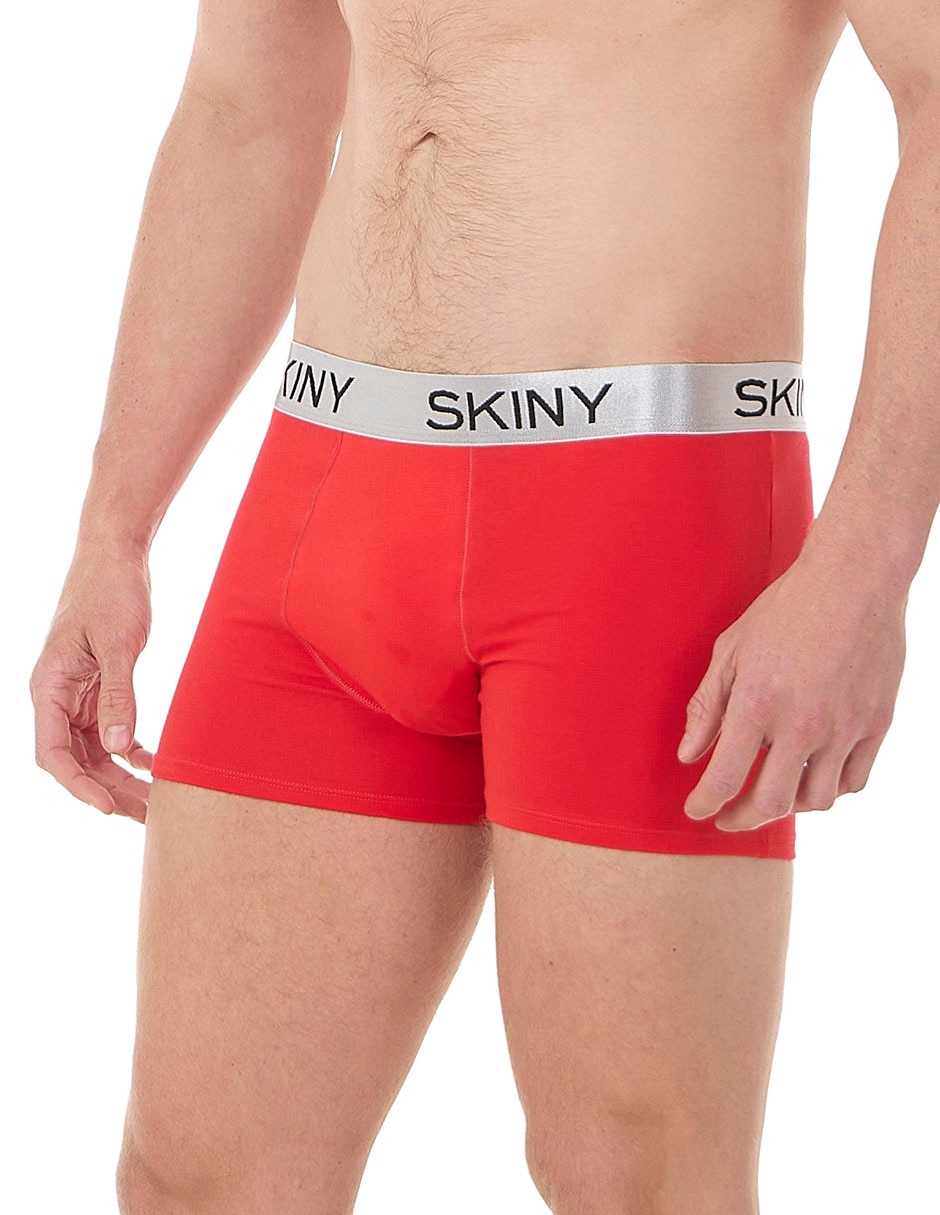 Set bóxer Skiny de algodón para hombre 3 piezas