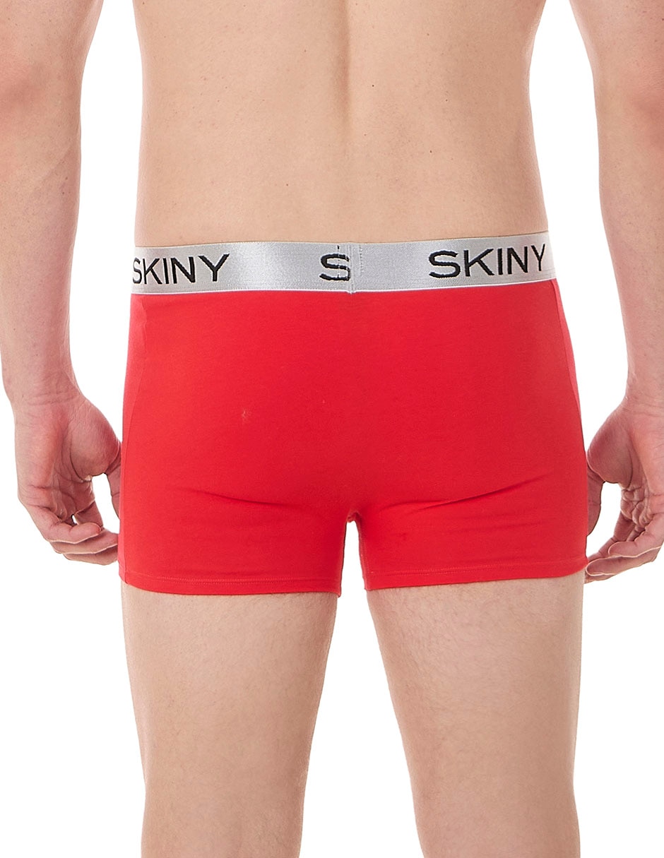Set bóxer Skiny de algodón para hombre 3 piezas