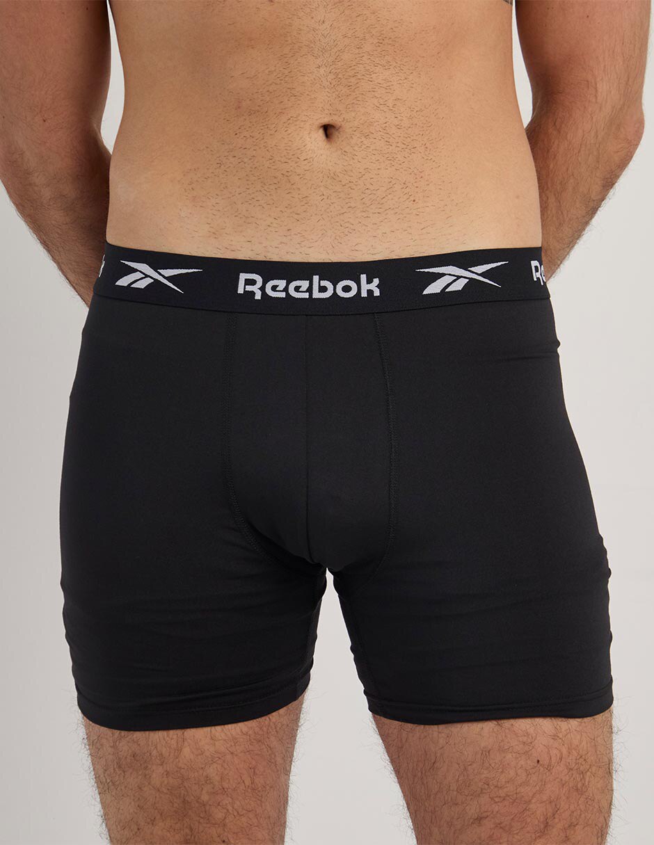 Set bóxer reebok para hombre 3 piezas