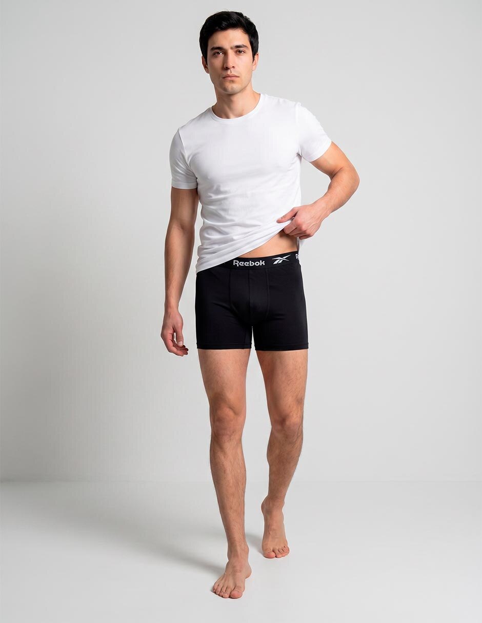 Set bóxer reebok para hombre 3 piezas