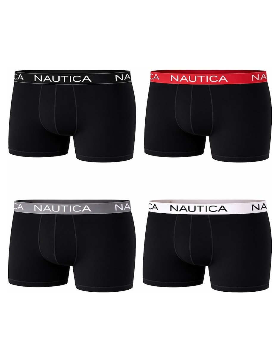Set bóxer brief Nautica para hombre 4 piezas