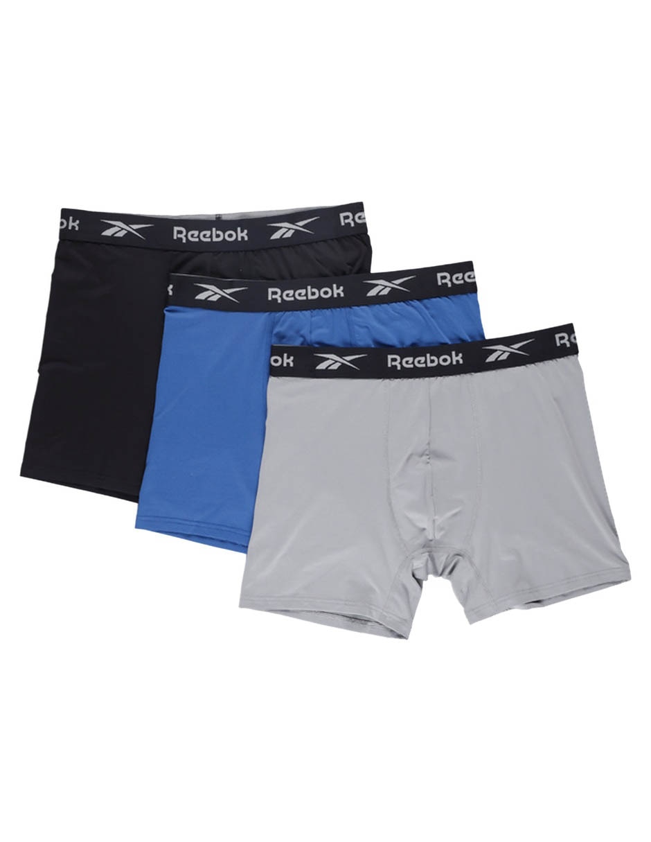 Set bóxer Reebok para hombre 3 piezas