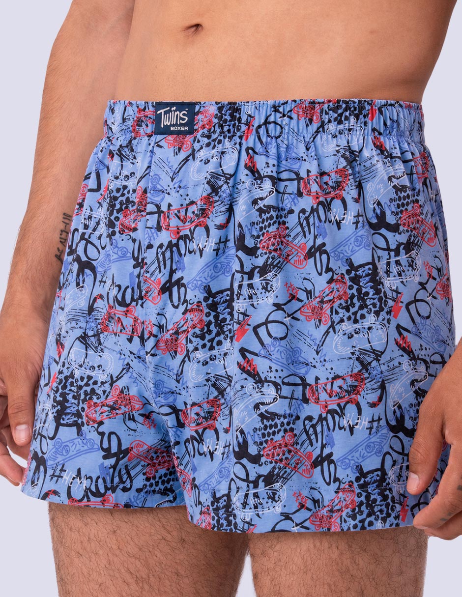 Set bóxer Twins de algodón para hombre 3 piezas