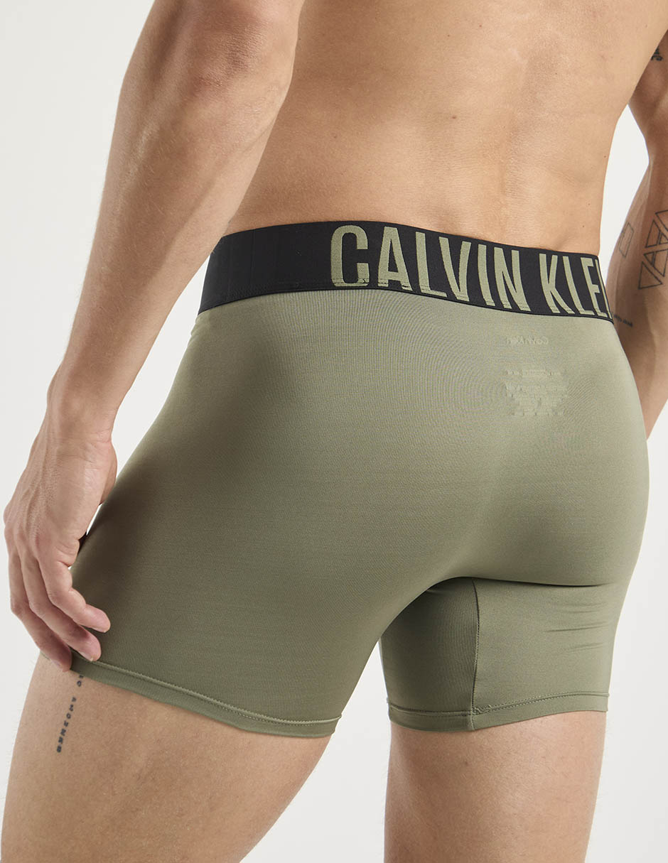 Bóxer brief calvin klein para hombre 3 piezas