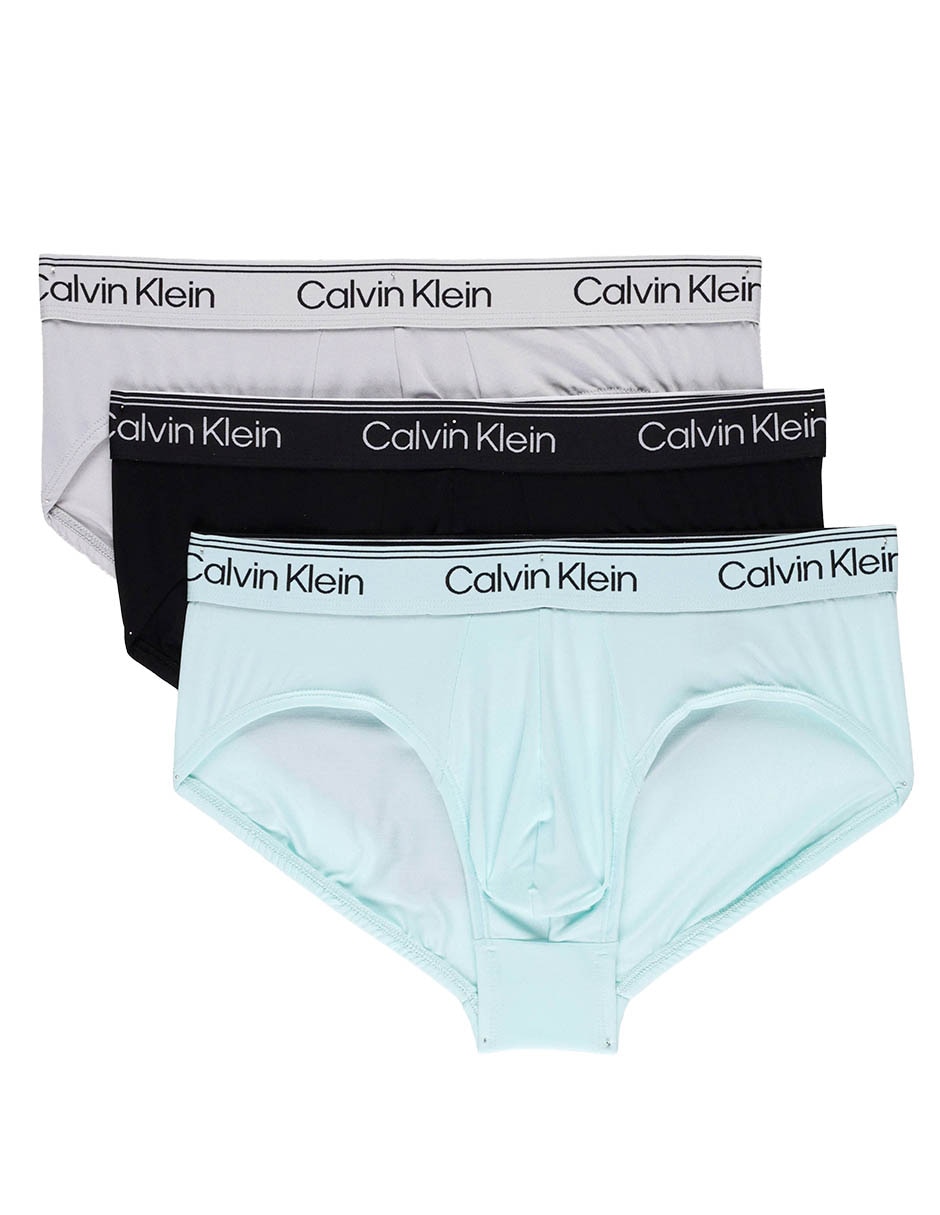 Trusa calvin klein para hombre 3 piezas