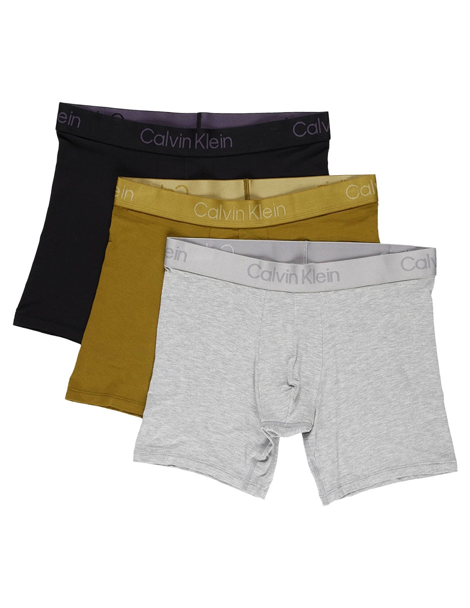 Set bóxer brief Calvin Klein para hombre 3 piezas 2