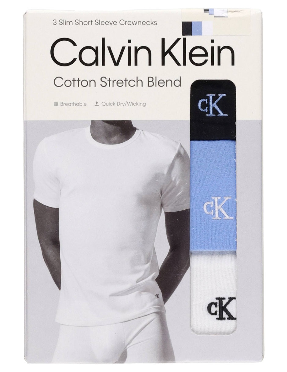 Set camisa Calvin Klein cuello redondo para hombre