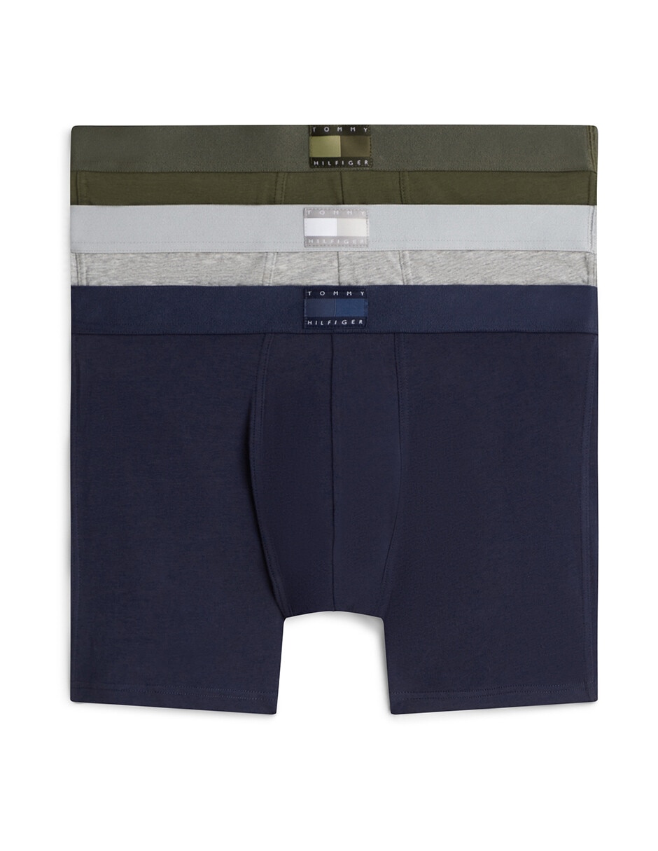 Bóxer brief de algodón para hombre 3 piezas