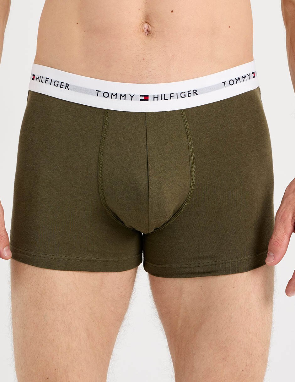 Bóxer trunk hilfiger de algodón para hombre 3 piezas 2