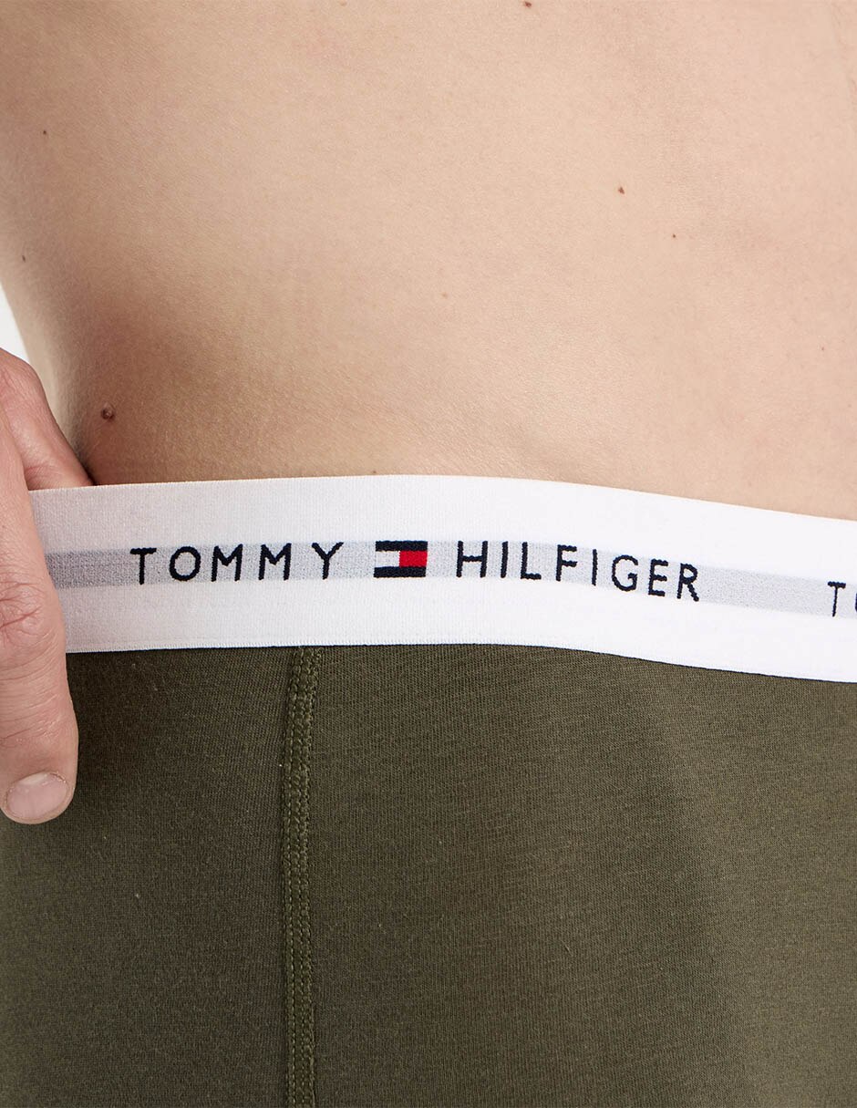 Bóxer trunk hilfiger de algodón para hombre 3 piezas 4