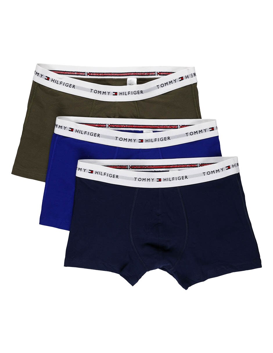 Bóxer trunk hilfiger de algodón para hombre 3 piezas 5