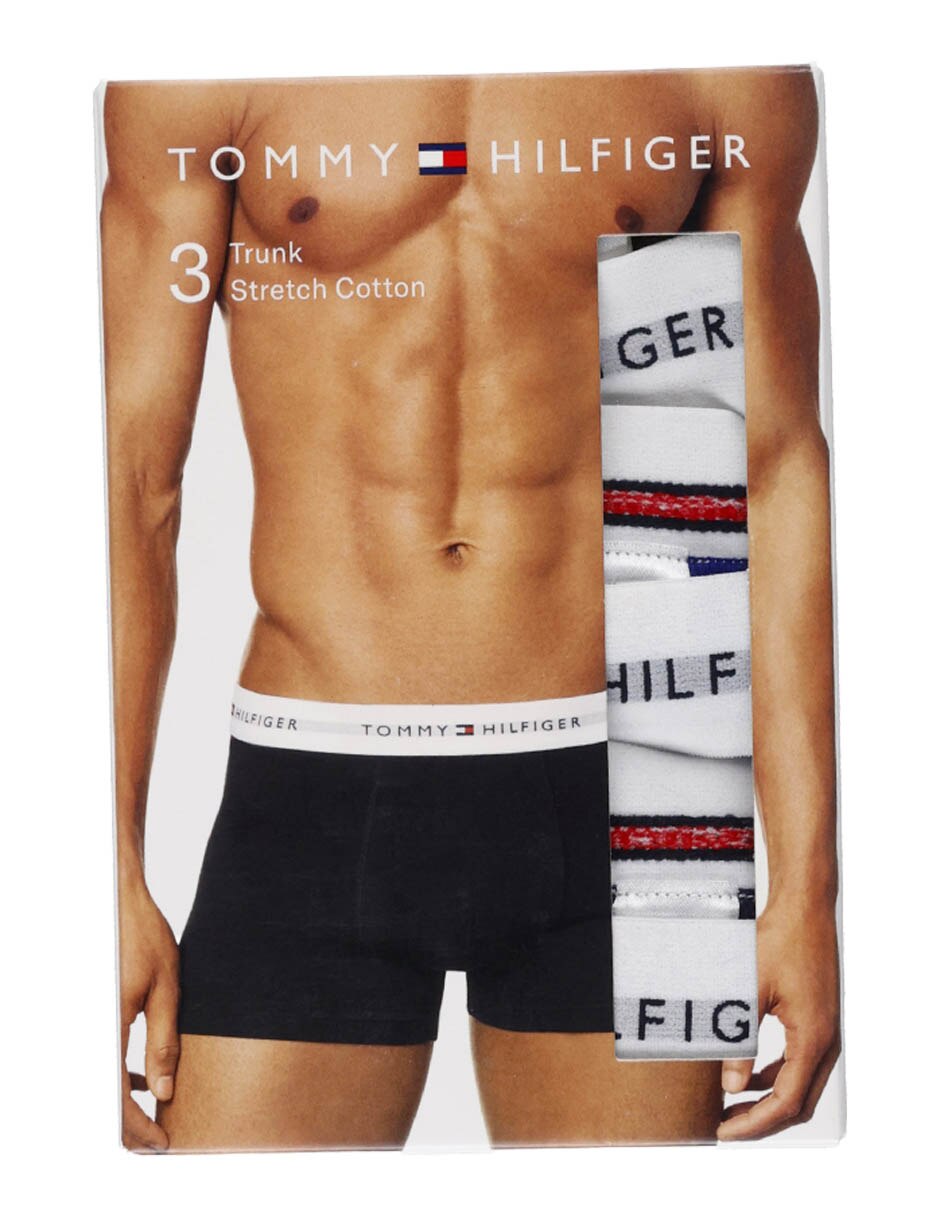 Bóxer trunk hilfiger de algodón para hombre 3 piezas 6