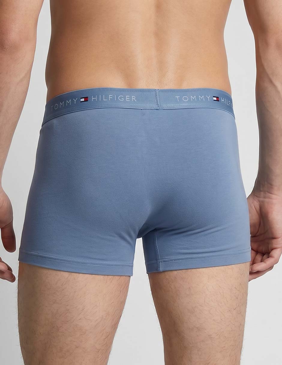 Bóxer Trunk Tommy Hilfiger De Algodón Para Hombre 3 Piezas
