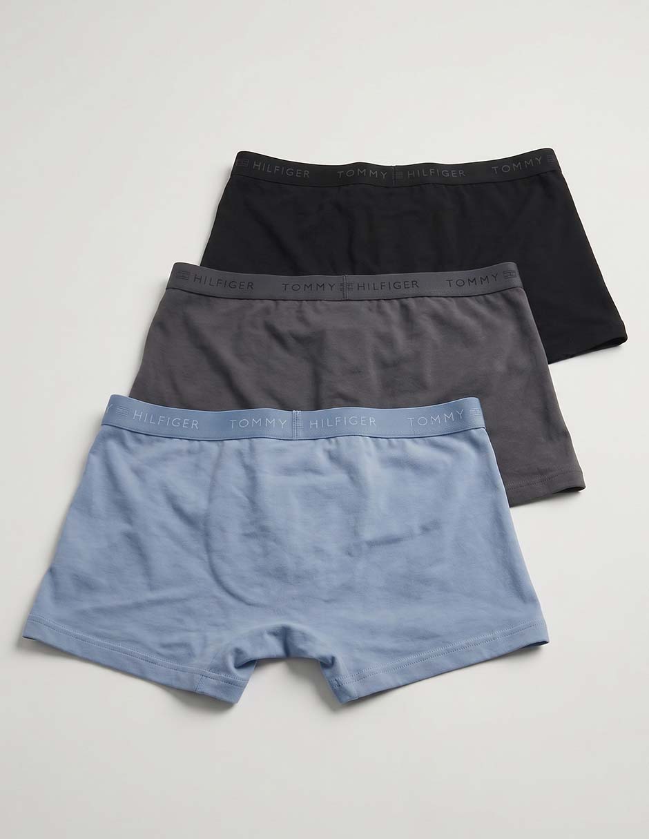 Bóxer Trunk Tommy Hilfiger De Algodón Para Hombre 3 Piezas