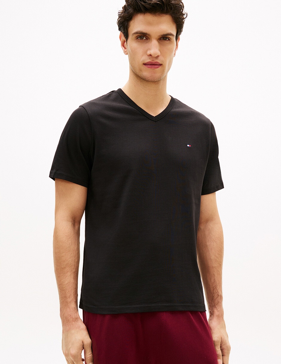 Camiseta tommy cuello redondo para hombre