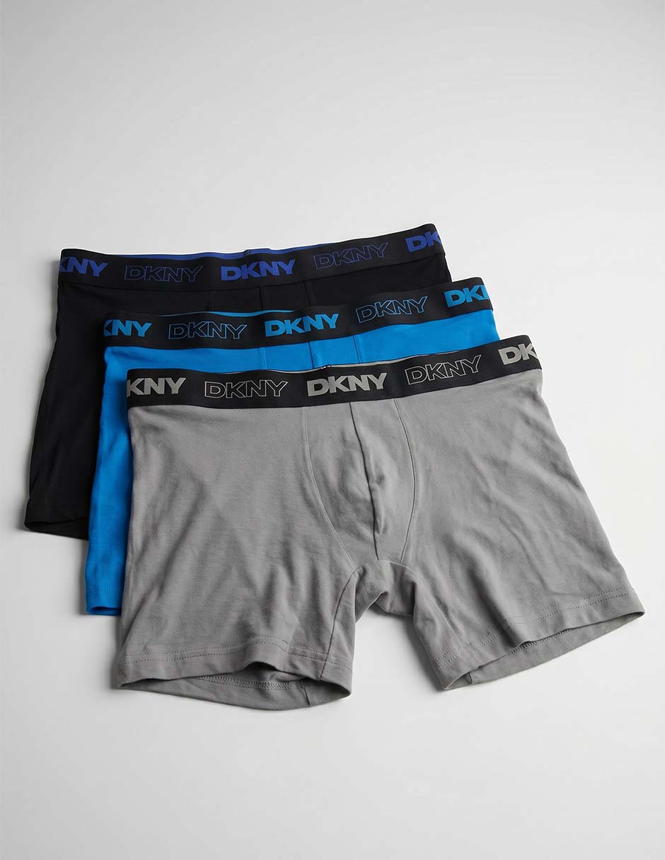 B—xer Brief Dkny Para Hombre 3 Piezas
