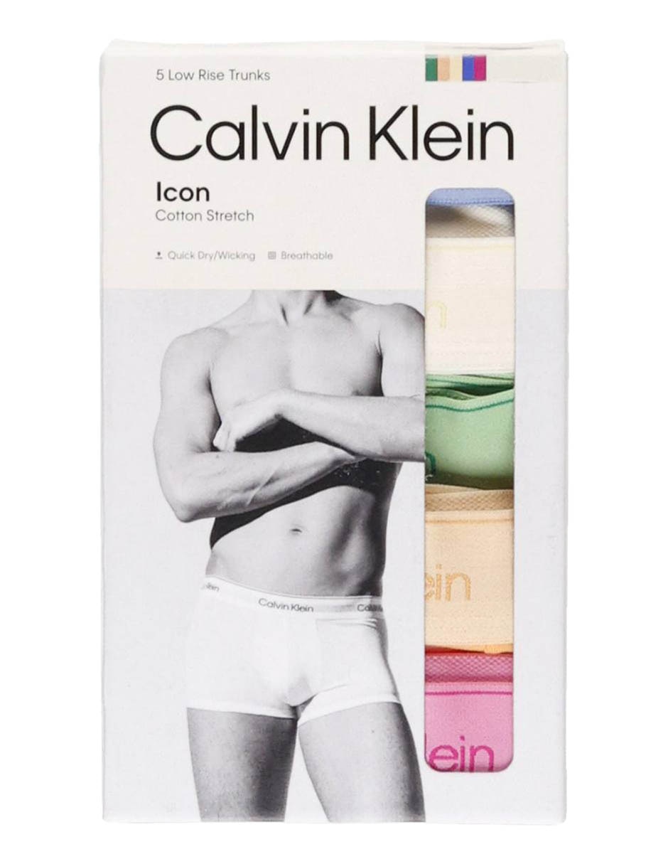 Bóxer trunk calvin klein de algodón para hombre