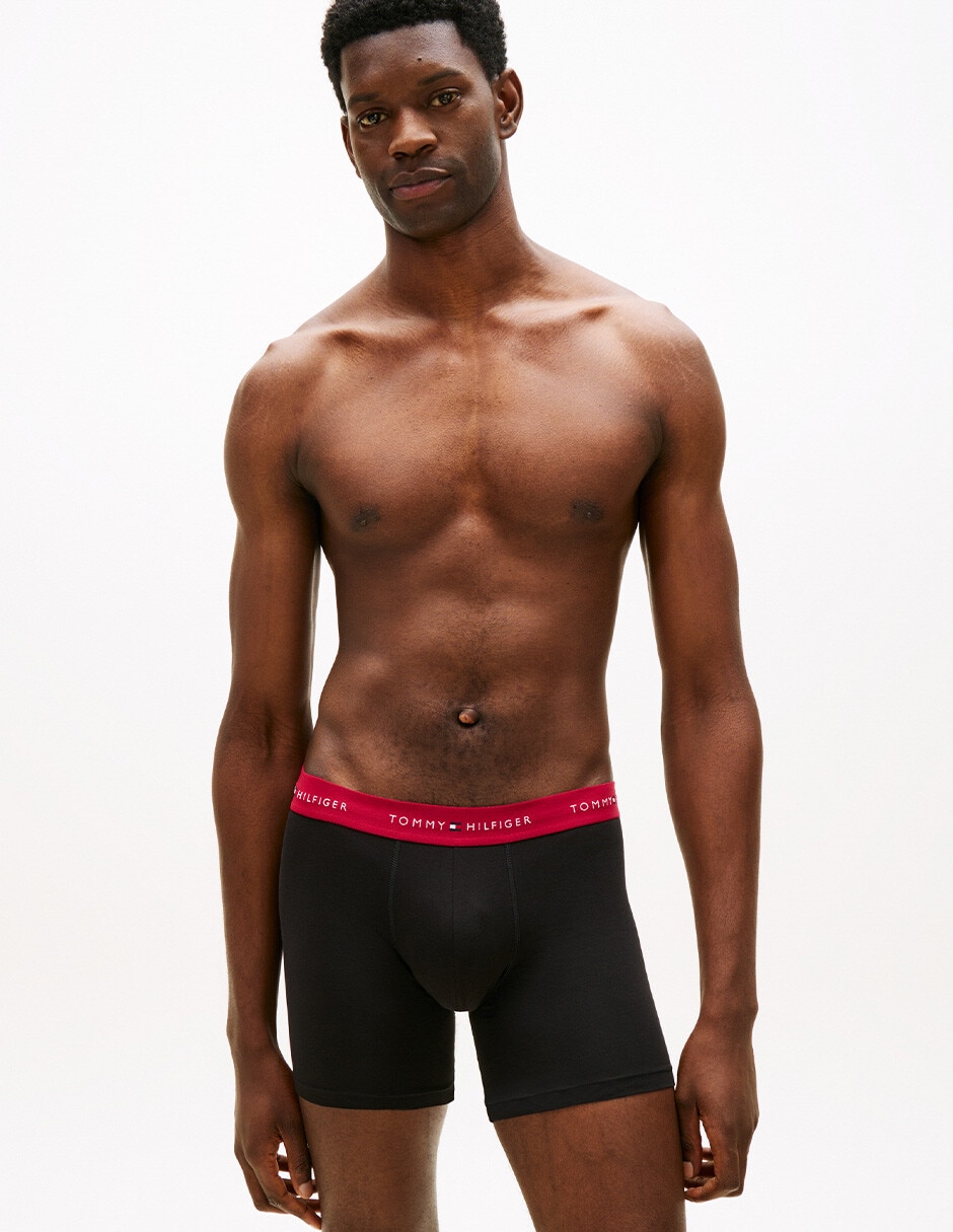 Bóxer brief de algodón para hombre 3 piezas unisex 7