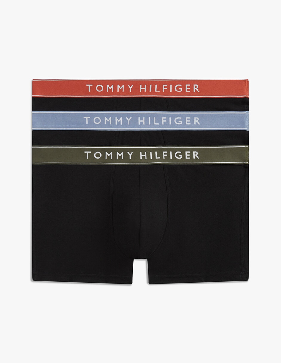 Set bóxer trunk de algodón para hombre 3 piezas 13