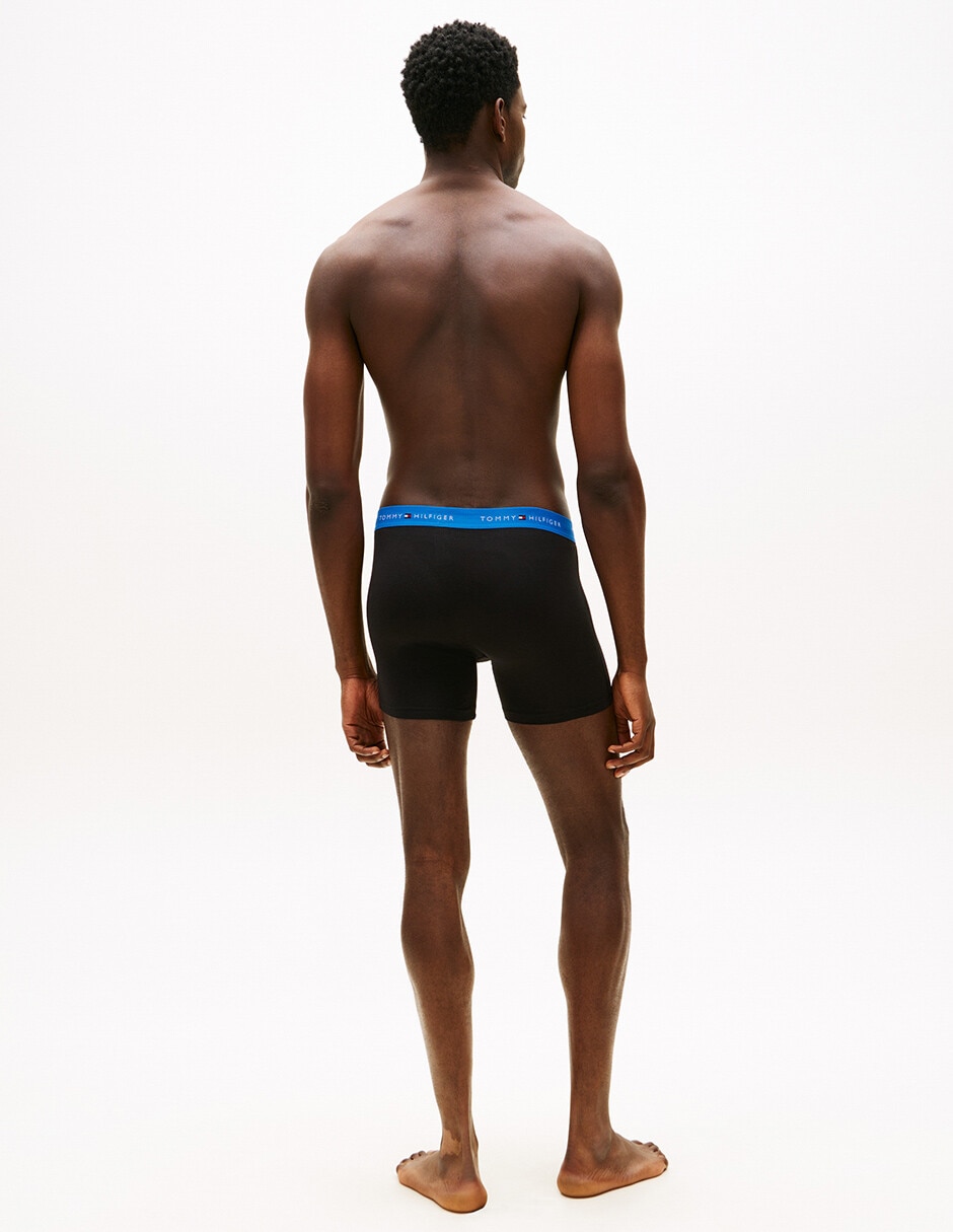 Bóxer brief de algodón para hombre 3 piezas unisex 5