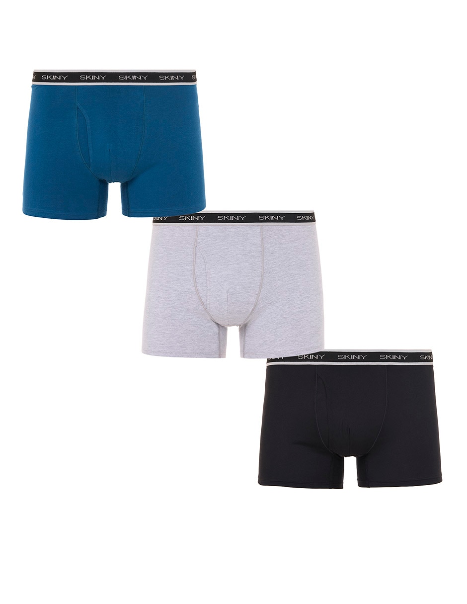 Bóxer trunk para hombre 3 piezas