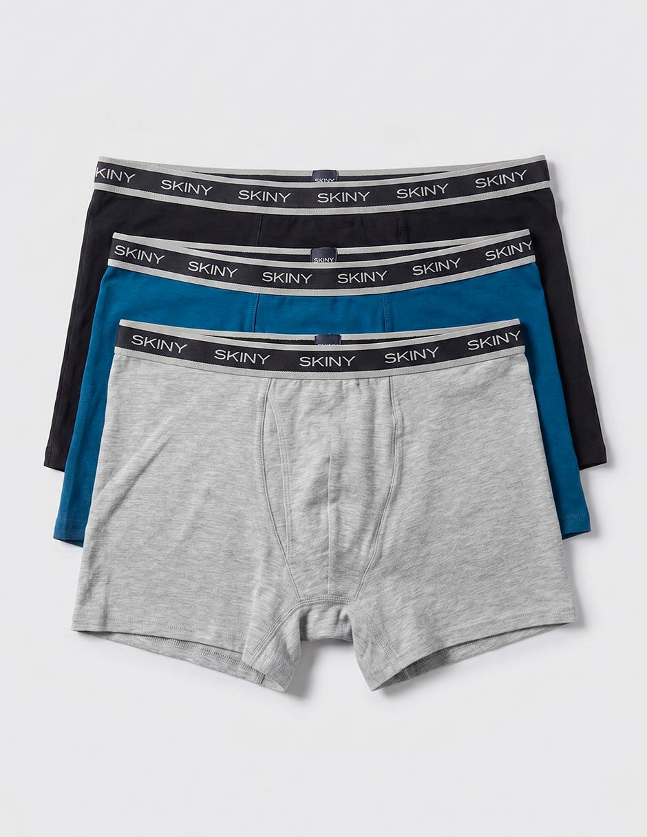Bóxer trunk Skiny para hombre 3 piezas