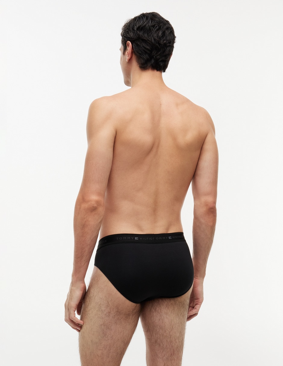 Trusa Tommy de algodón para hombre 3 piezas